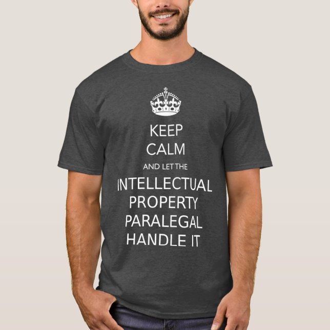 Camiseta Asistente jurídico de Paralegal de Propiedad Intel (Anverso)