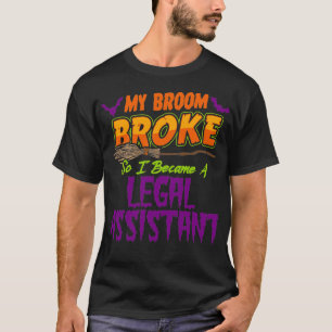 Camiseta Asistente legal Haloween divertido