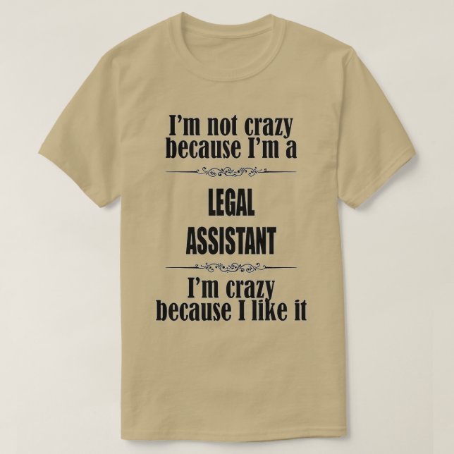 Camiseta Asistente legal Navidades de cumpleaños regaloPres (Diseño del anverso)