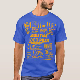 CAMISETA ASISTENTE LOCO PILOT NICE DISEÑN 2017 1