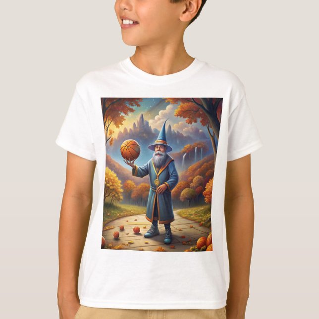 Camiseta Asistente mágico para baloncesto (Anverso)