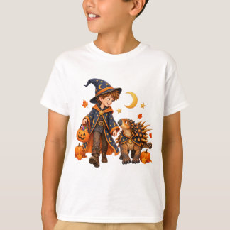 Camiseta Asistente mágico y Spicomellus de Halloween