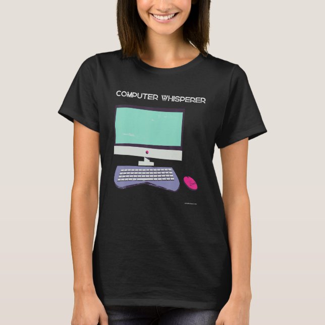 Camiseta Asistente Mago Susurrador de Tecnología Informátic (Anverso)