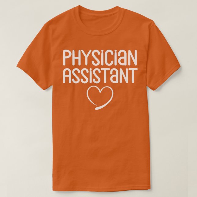 Camiseta Asistente Médico Asistente de Diseño Gif (Diseño del anverso)