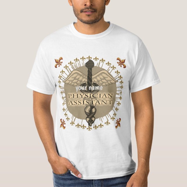 Camiseta Asistente Médico Caduceus (Anverso)