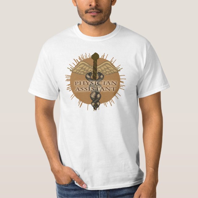 Camiseta Asistente Médico Caduceus (Anverso)