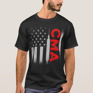 Camiseta Asistente médico certificado de CMA que presta asi