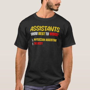 Camiseta Asistente Médico Certificado Generalmente por Pa