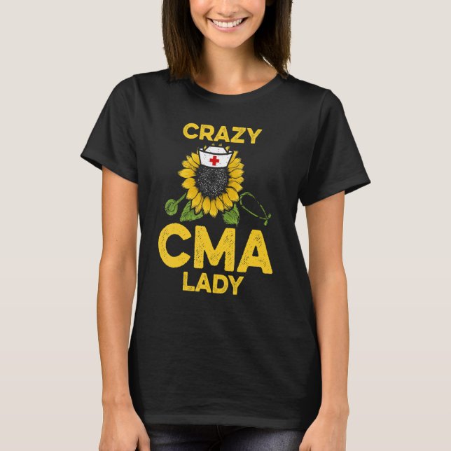 Camiseta Asistente Médico Certificado por CMA (Anverso)