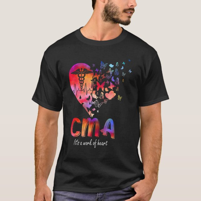 Camiseta Asistente Médico Certificado Por La Cma Para Nursi (Anverso)