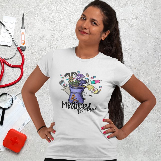 Camiseta Asistente Médico Cute Halloween (Subido por el creador)
