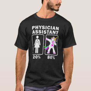 Camiseta Asistente Médico Dabbing Unicorn 20 80 Principe