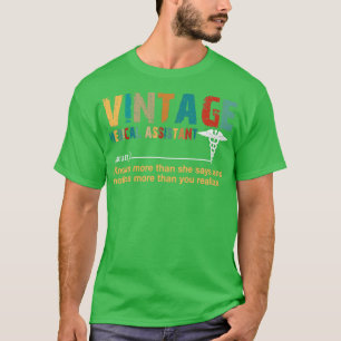 Camiseta Asistente Médico de Vintage