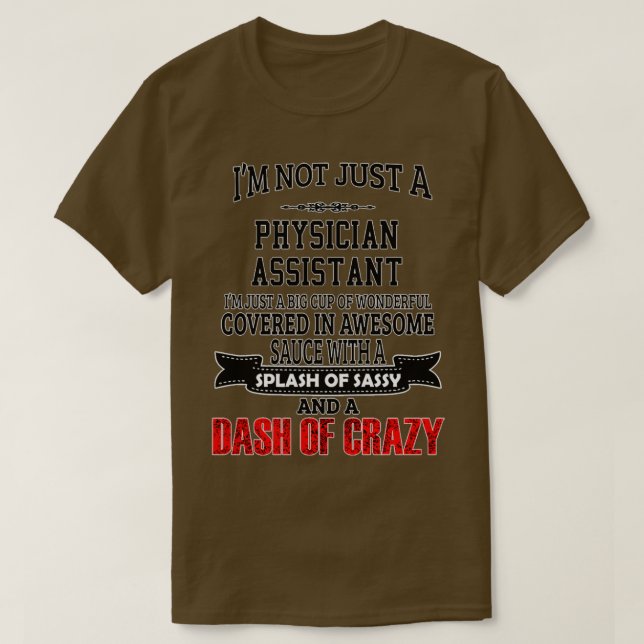 Camiseta Asistente Médico Funny Medical Assistant (Diseño del anverso)