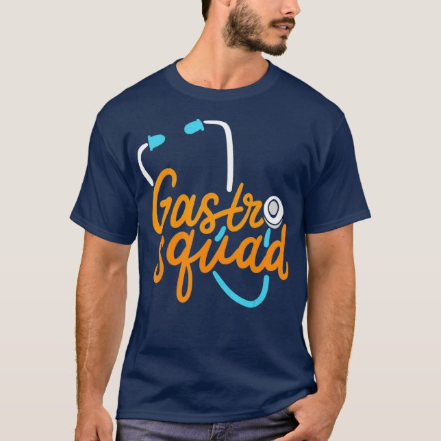 Camiseta Asistente Médico Gastroenterología Médica Gastro (Anverso)