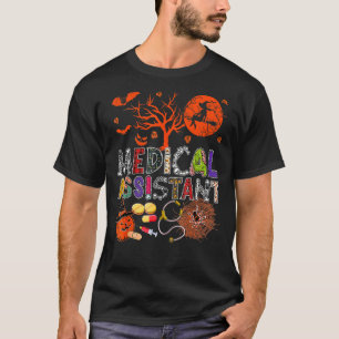 Camiseta Asistente médico Halloween Disfraces Zombie Scary
