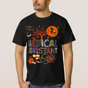 Camiseta Asistente médico Halloween Disfraces Zombie Scary