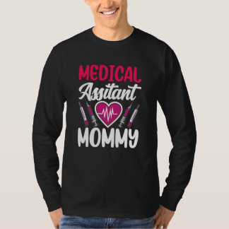 Camiseta Asistente Médico Mamá Enfermería Asistencia de Enf