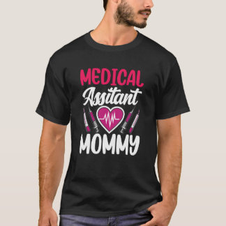 Camiseta Asistente Médico Mamá Enfermería Asistencia de Enf