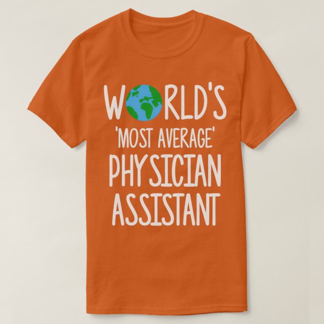 Camiseta Asistente Médico más Medio de Worldx27s 1 (Diseño del anverso)