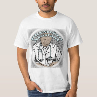 Camiseta Asistente médico masculino negro