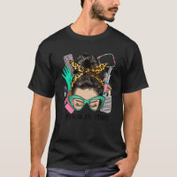 ASISTENTE MÉDICO Messy Bun Afro enfermera de pelo