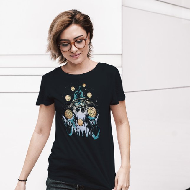 Camiseta Asistente para controlar planetas (Subido por el creador)