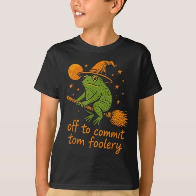 Camiseta Asistente Para Escarcha Extraña - Apagado Para Com (Anverso)