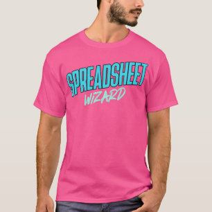 Camiseta Asistente para hoja de cálculo de contabilidad de 