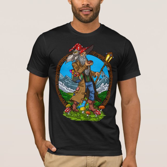 Camiseta Asistente para hongos mágicos (Anverso)
