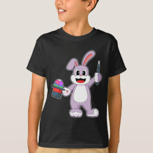 Camiseta Asistente para huevo de Pascua de Rabbit Easter