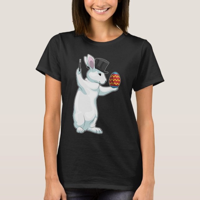Camiseta Asistente para huevos de pascua de pascua de Bunny (Anverso)