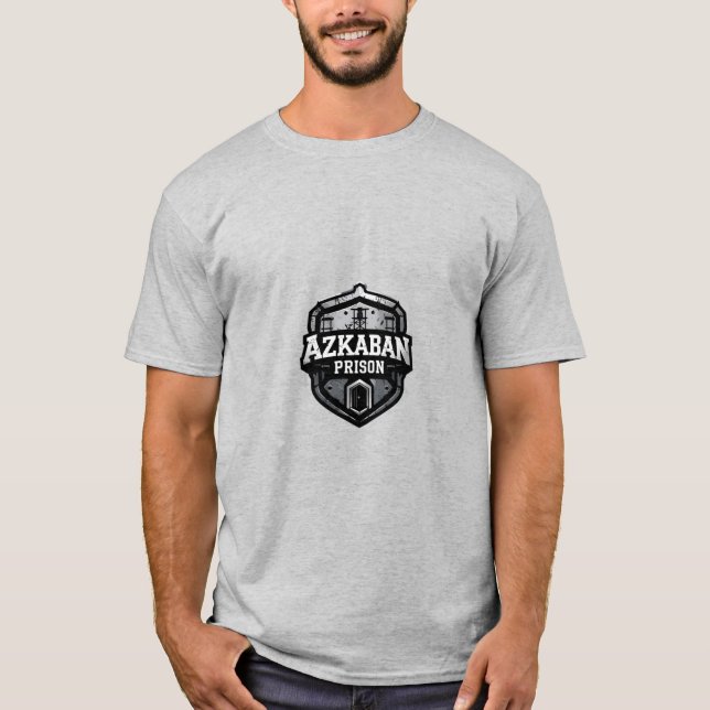 Camiseta Asistente para la prisión de Azkaban parodia de ca (Anverso)