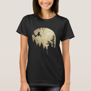 Camiseta Asistente para luna llena Cat Bats Halloween