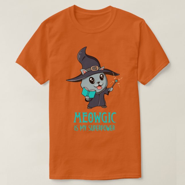 Camiseta Asistente para magia de gato Kitty Funny Gamer (Diseño del anverso)