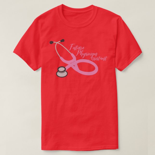 Camiseta Asistente para médicos futuros 4 (Diseño del anverso)
