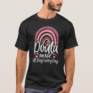 Camiseta Asistente para parto de parteras de Doula Mode All