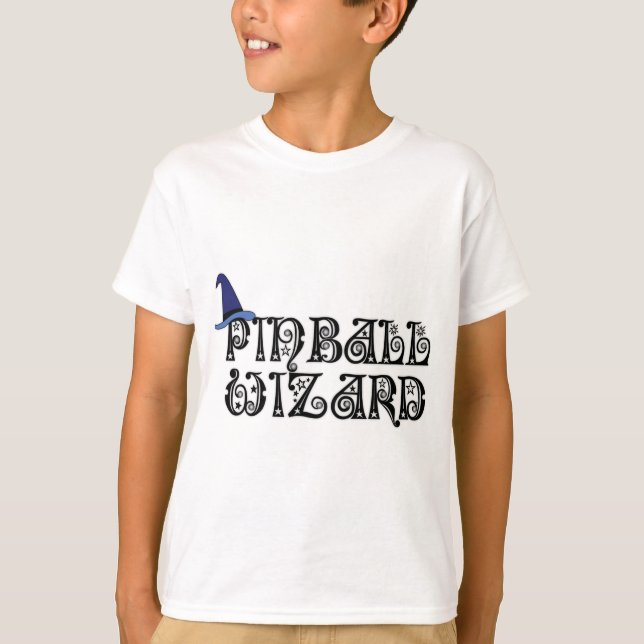 Camiseta Asistente para pinball (Anverso)