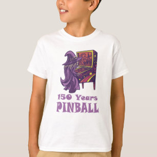 Camiseta Asistente para pinball de 150 años Cumpleaños de A
