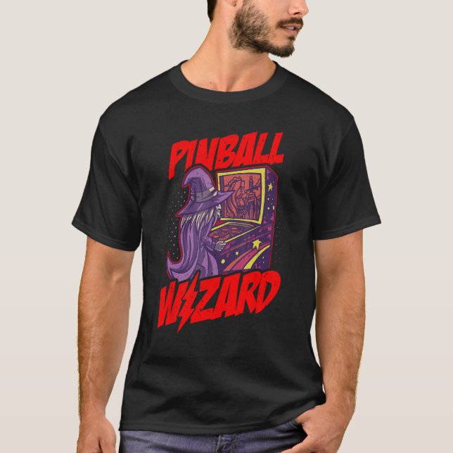 Camiseta Asistente Para Pinball Para Pinball Lover 1 (Anverso)