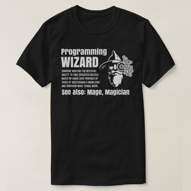 Camiseta Asistente para programación Divertido desarrollado (Diseño del anverso)