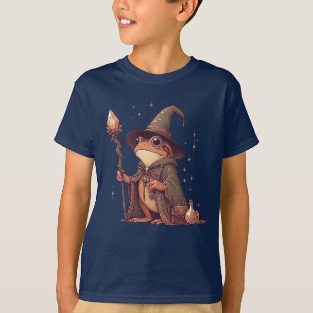Camiseta Asistente para rana mágica (Anverso)
