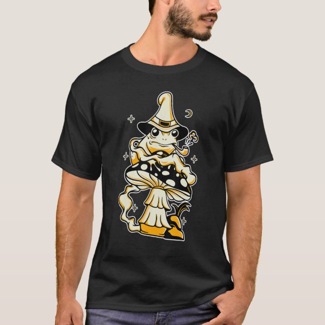 Camiseta Asistente para ranas Magician Cute Frogs Animal Gr (Anverso)
