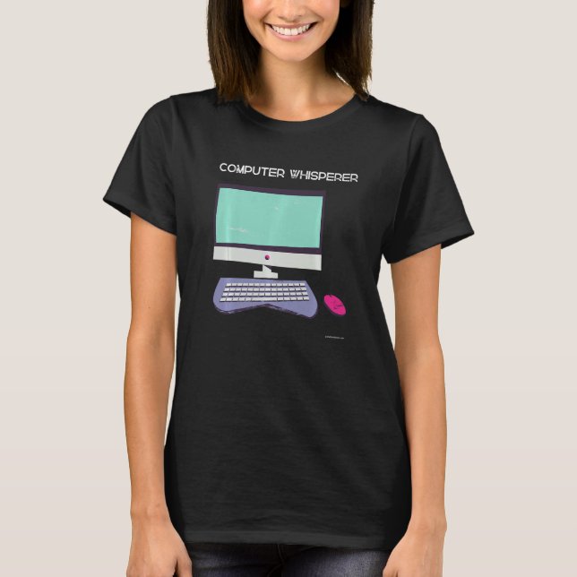 Camiseta Asistente para susurros informáticos 12 (Anverso)
