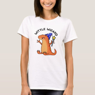 Camiseta Asistente para testigos Funny Lizard Puns