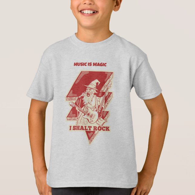 Camiseta Asistente para tocar guitarra (Anverso)