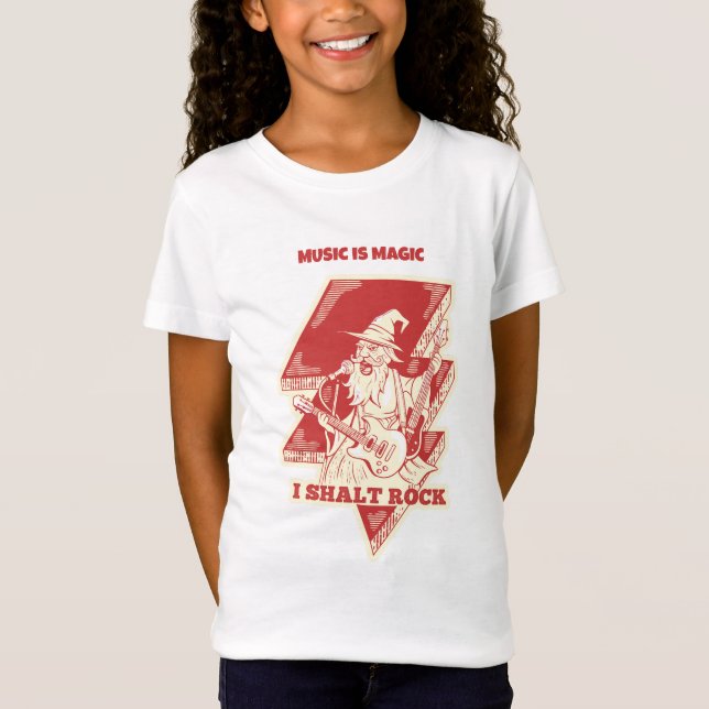 Camiseta Asistente para tocar guitarra (Anverso)