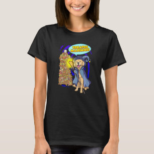 Camiseta Asistente Perro Golden Retriever Magic Wand Castin