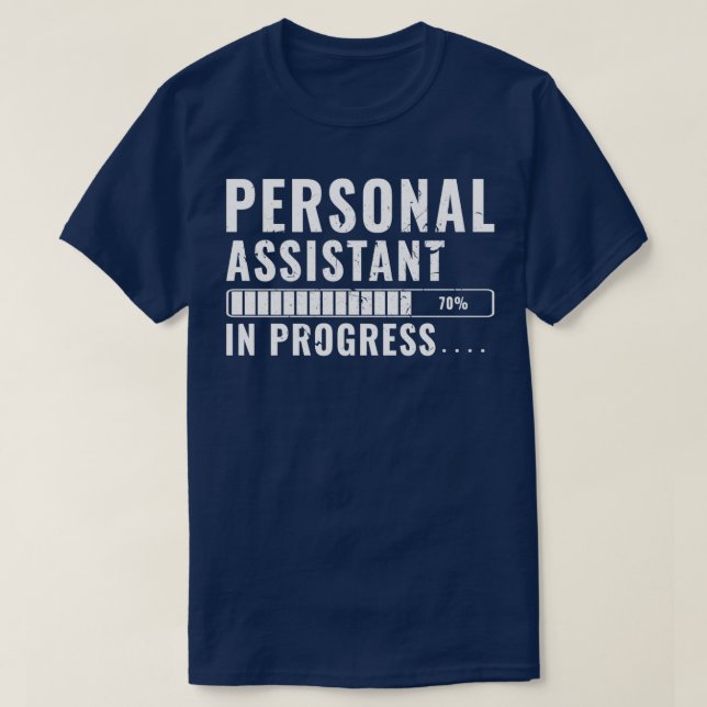 Camiseta Asistente Personal En La Capacitación De Programad (Diseño del anverso)