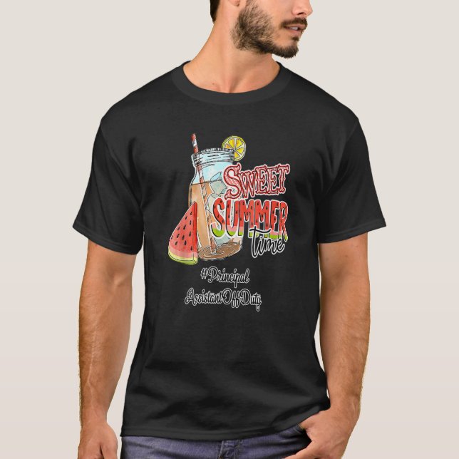 Camiseta Asistente Principal De Duty Summer Break Sweet Su (Anverso)
